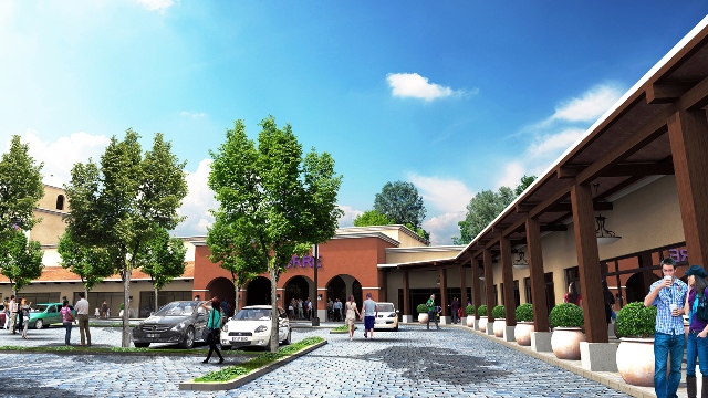 Así será la Plaza Jocotenango, en Antigua Guatemala, Sacatepéquez. (Foto Prensa Libre: Tomado de internet)