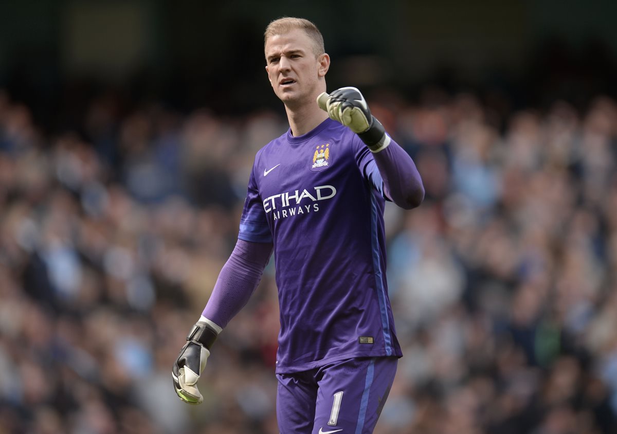 El portero Joe Hart aseguró que lucharán con todo lo que tienen por seguir haciendo historia con el Manchester City. (Foto Prensa Libre: AFP)