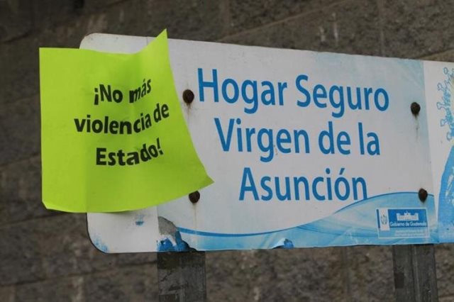 El incendio en el Hogar Seguro Virgen de la Asunción dejó 40 menores muertas. (Foto Prensa Libre: Hemeroteca PL)