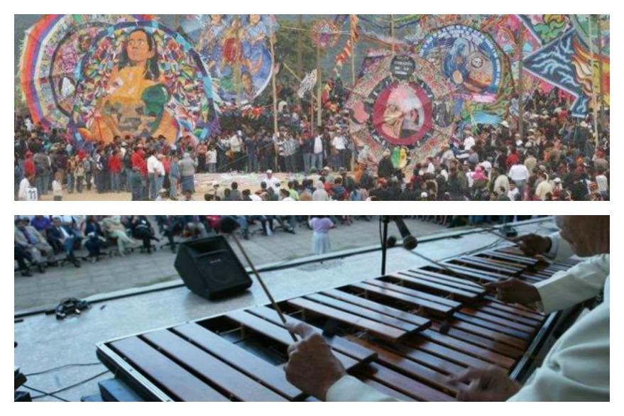Nazario Rucal Xunic logró expresar en notas musicales la alegría, color y tradición de los barriletes de Sumpango. Foto Prensa Libre: (Hemeroteca PL)