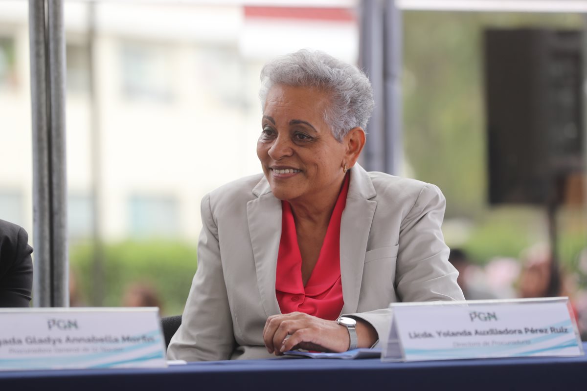 Yolanda Perez Ruiz  fue directora de la PGN (Foto Prensa Libre: Hemeroteca PL)   