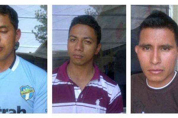 Capturan a tres agentes policiales implicados en el secuestro de una familia. (Foto Prensa Libre: PNC)<br _mce_bogus="1"/>