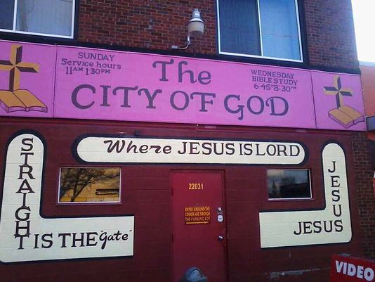La iglesia "Ciudad de Dios" en Detroit. (Foto Prensa Libre: Facebook)