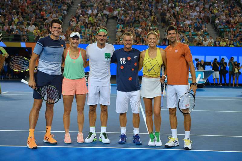 El tenis se vivirá al máximo en el Torneo de Melbourne. (Foto Prensa Libre: AFP)