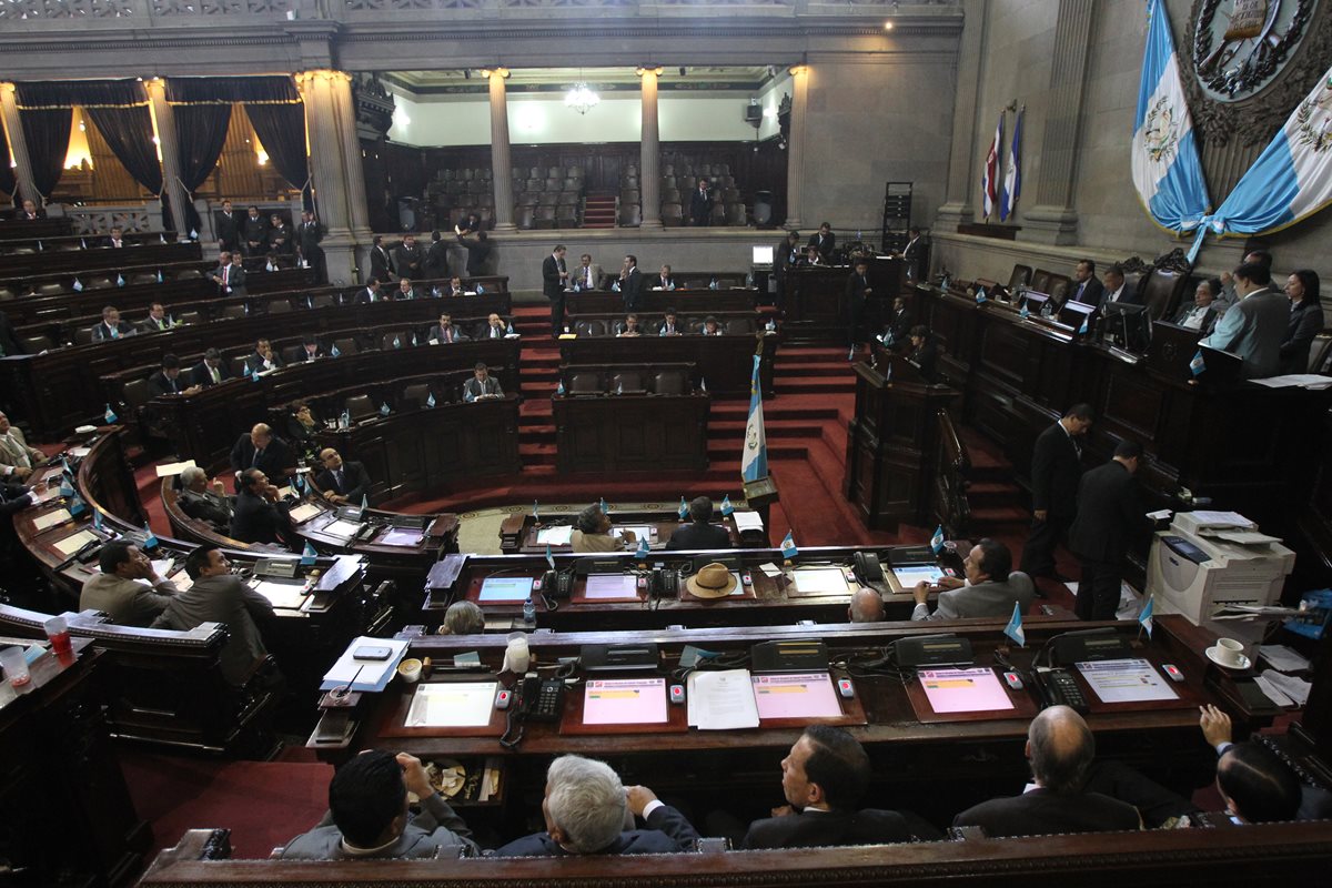 Diputados aprueban en tercera lectura las reformas a la Ley Electoral y de Partidos Politicos. (Foto Prensa Libre: Hemeroteca PL)