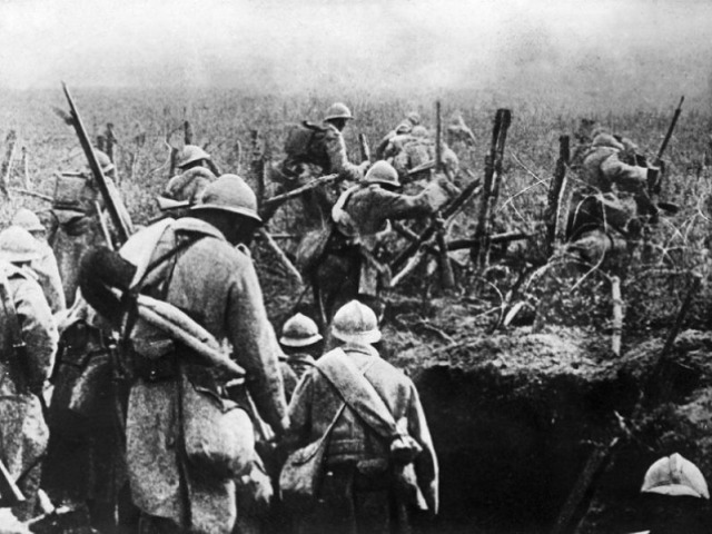 La Primera Guerra Mundial también fue conocida como la "Gran Guerra" y duró de 1914 a 1918. (Foto Prensa Libre: AFP)
