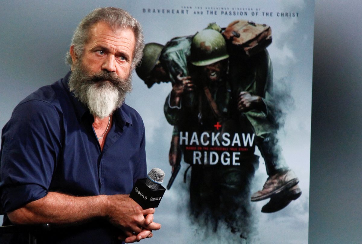 Mel Gibson está de regreso con la película Hacksaw Ridge. (Foto Prensa Libre: AP)