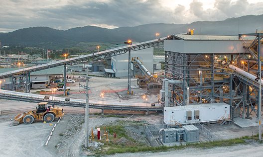 Imagen de la mina El Escobal, San Rafael Las Flores, Santa Rosa. (Foto Prensa Libre: Hemeroteca PL)