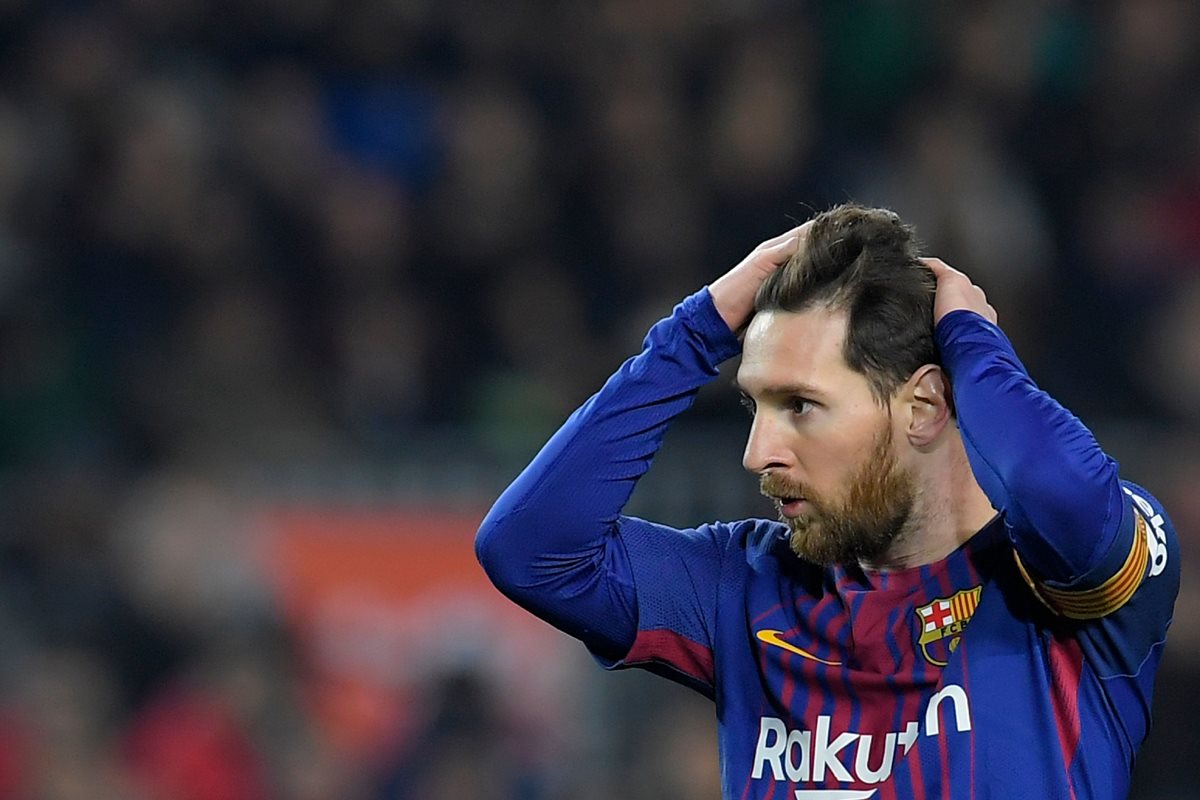Lionel Messi, el crack del Barcelona, afrontará dos amistosos en marzo con la selección de Argentina. (Foto Prensa Libre: AFP)