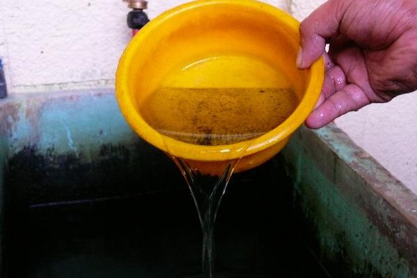 Comunidades se quejan de la calidad del agua entubada.