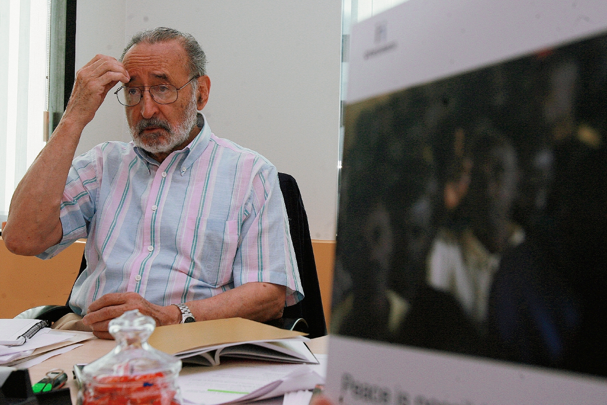 Edelberto Torres- Rivas, sociólogo. (Foto Prensa Libre: Hemeroteca PL)