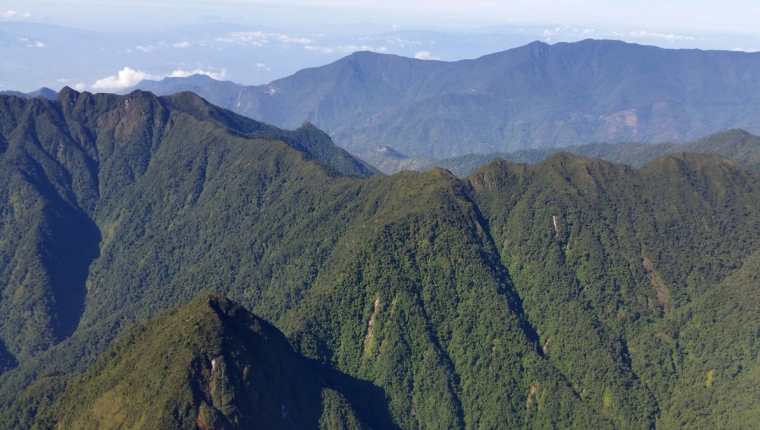 La Sierra de las Minas abarca parte de las Verapaces, El Progreso, Zacapa, e Izabal. (Foto HemerotecaPL)