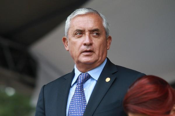 Otto Pérez Molina: La UNE también negoció el presupuesto 2015. (Foto Prensa Libre: Archivo)