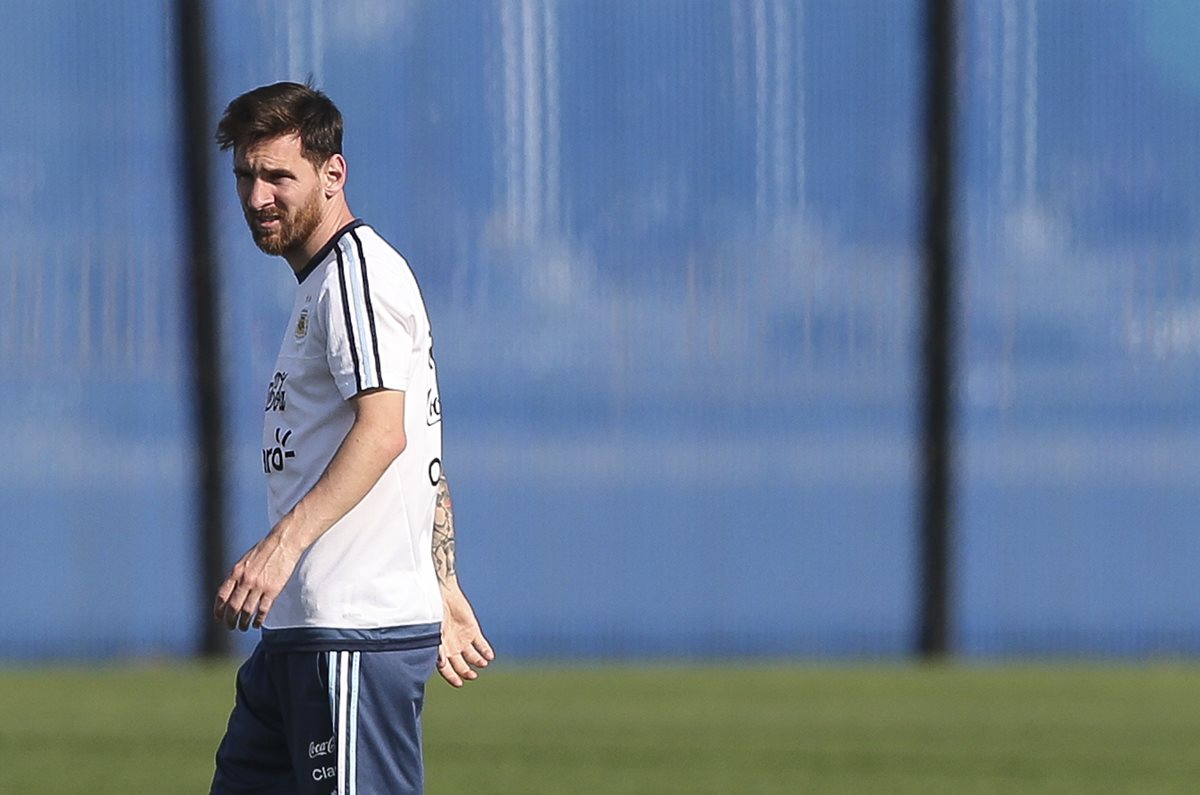 ENTRENAMIENTO DE LA SELECCIÓN NACIONAL DE ARGENTINA