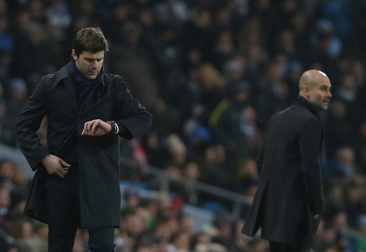 El entrenador argentino del Tottenham Mauricio Pochettino espera que su compatriota Erik Lamela regrese a Londres el viernes. (Foto Prensa Libre: AFP)