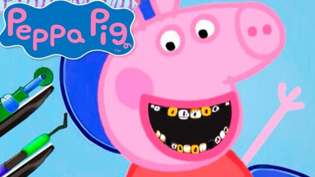 Un capítulo en el que se imitaba a Peppa Pig en el dentista fue eliminado tras recibir varias críticas. YOUTUBE
