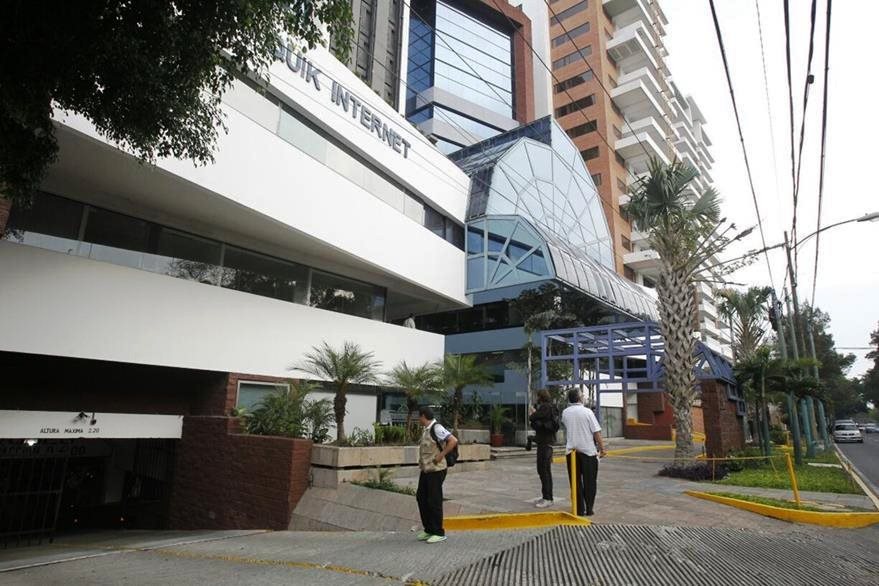 Oficinas de la empresa Aceros de Guatemala, que había sido intervenida por la SAT, por evasión de impuestos. (Foto Prensa Libre: Hemeroteca PL)