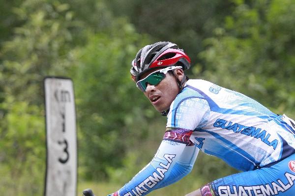 Marvin Solomán brilló en el Campeonato Nacional de Ciclismo. (Foto Prensa Libre: Jesús Cuque)