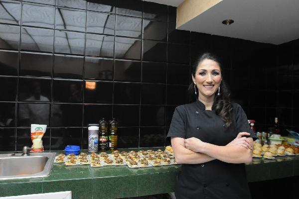 Mirciny Moliviatis es la guía de Desafío Culinario. (Foto Prensa Libre: Axel Vicente)