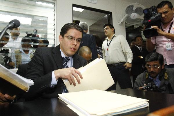 Joaquín Flores González quedó ligado a proceso por encubrimiento propio, por el caso Siekavizza. (Foto Prensa Libre)