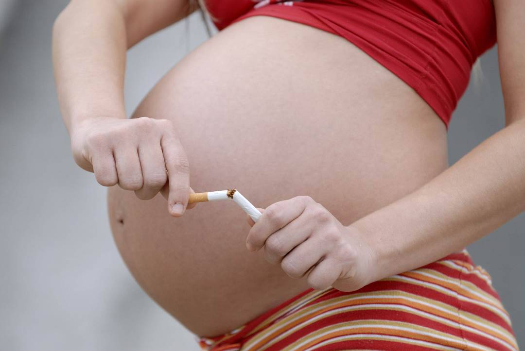 El tabaquismo materno daña los riñones del bebé