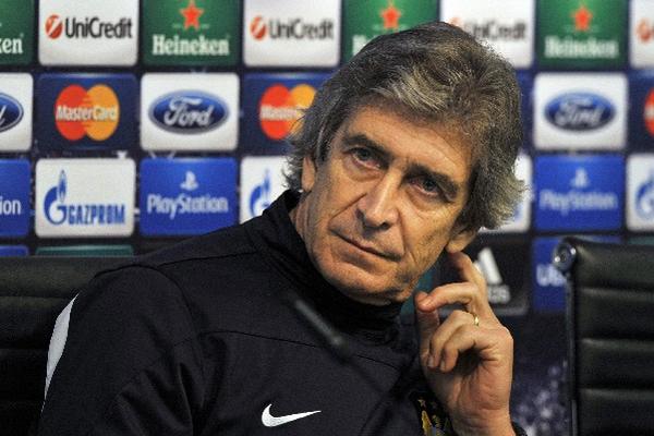 Manuel Pellegrini, afirmó que su equipo saltará al campo dispuesto a  mantener su estilo y su personalidad. (Foto Prensa Libre: AFP)