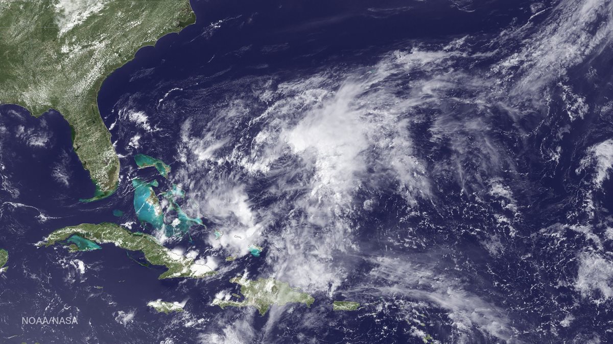 Se forma segudan depresión tropical en el Atlántico (Foto Prensa Libre: AFP)
