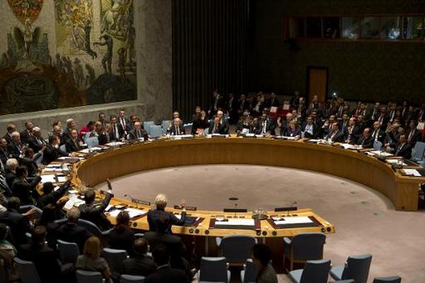 El Consejo de Seguridad de la ONU vota una resolución contra el terrorismo en Nueva York. (Foto Prensa Libre: AFP)