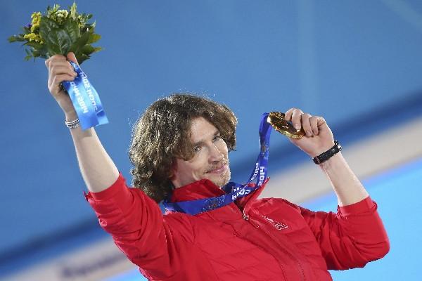 Louri Podladtchikov es campeón en Sochi. (Foto Prensa Libre: EFE)