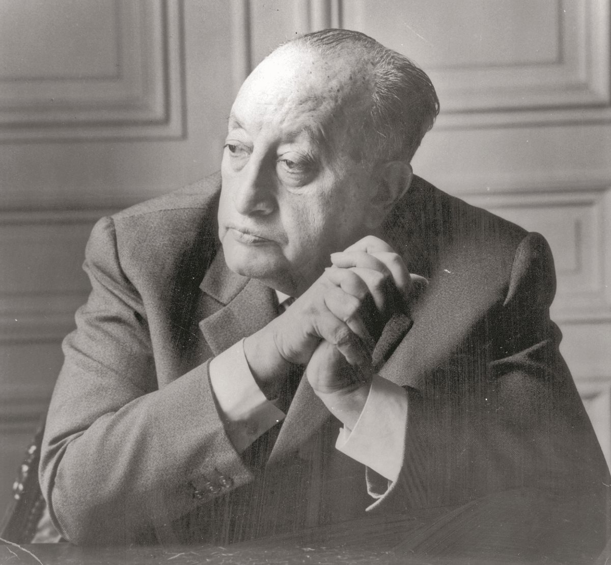 El escritor guatemalteco Miguel Ángel Asturias el 19 de octubre de 1899 y falleció en España el 9 de junio de 1974. (Foto Prensa Libre: Hemeroteca PL).