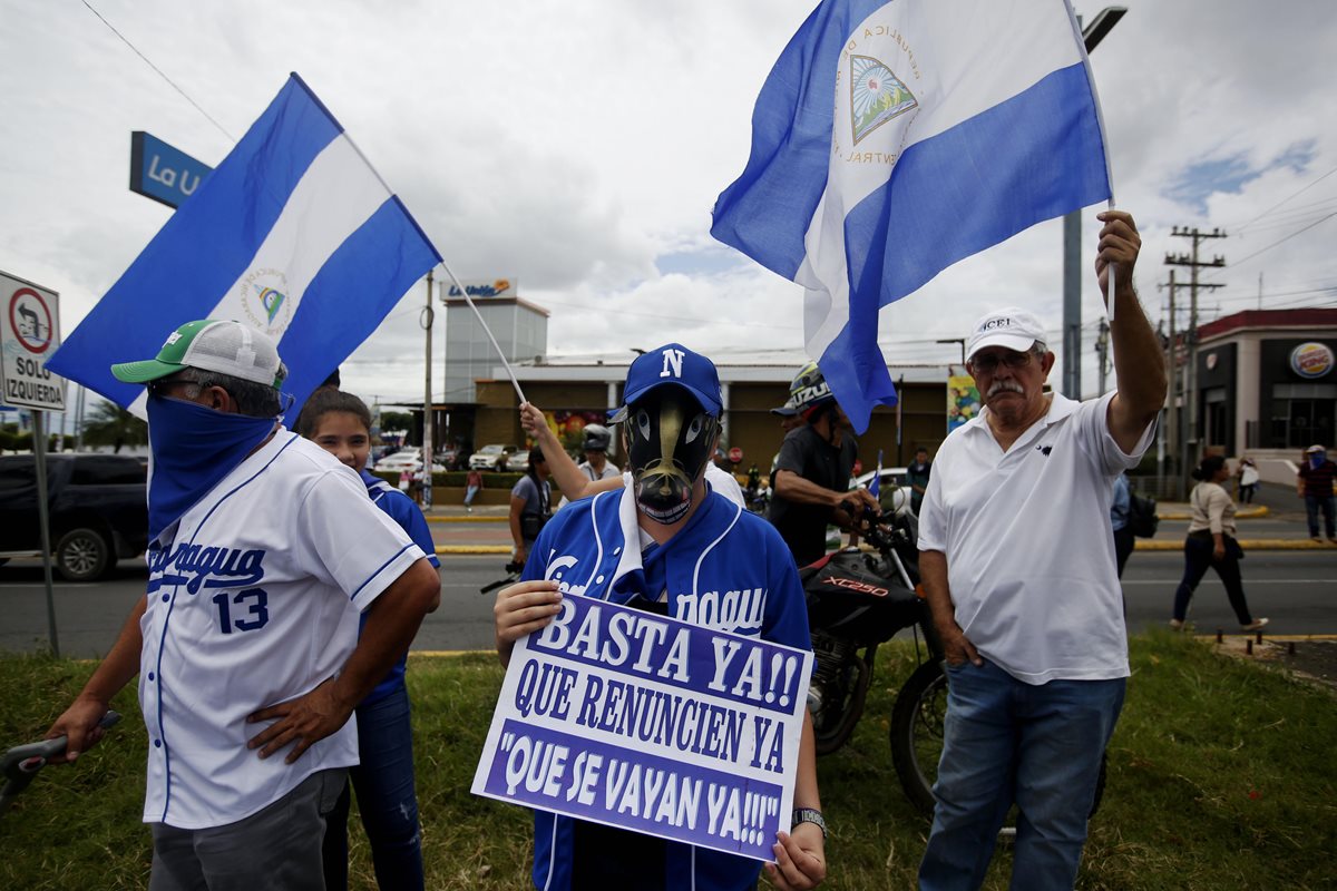 La economía nicaragüense es una de las más débiles de Centroamérica, aunque creció en promedio de 4,5% a 5% en la última década, tras el estancamiento por las guerras civiles de los años '70 y '80. (Foto Prensa Libre: AFP)