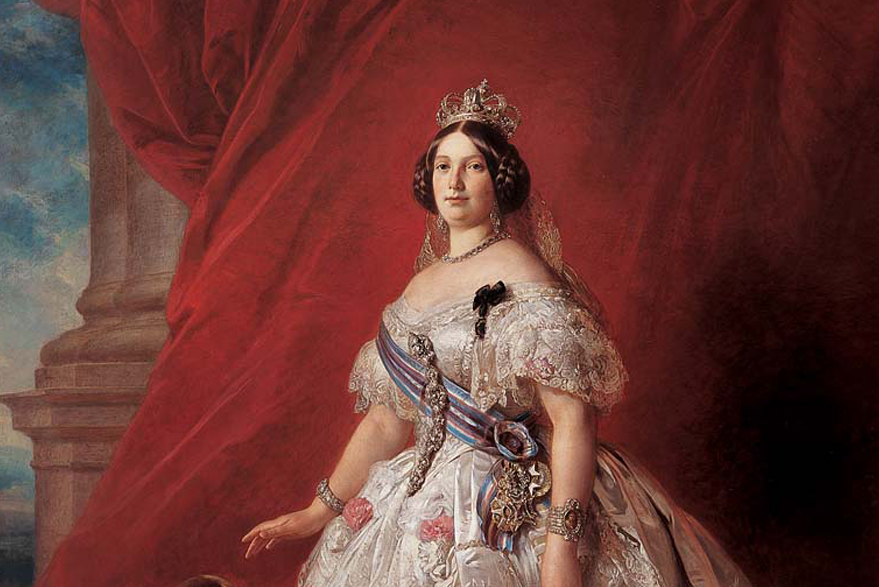 La reina de España Isabel II, quien reconoció la independencia de Guatemala en 1863. (Foto: Hemeroteca PL)