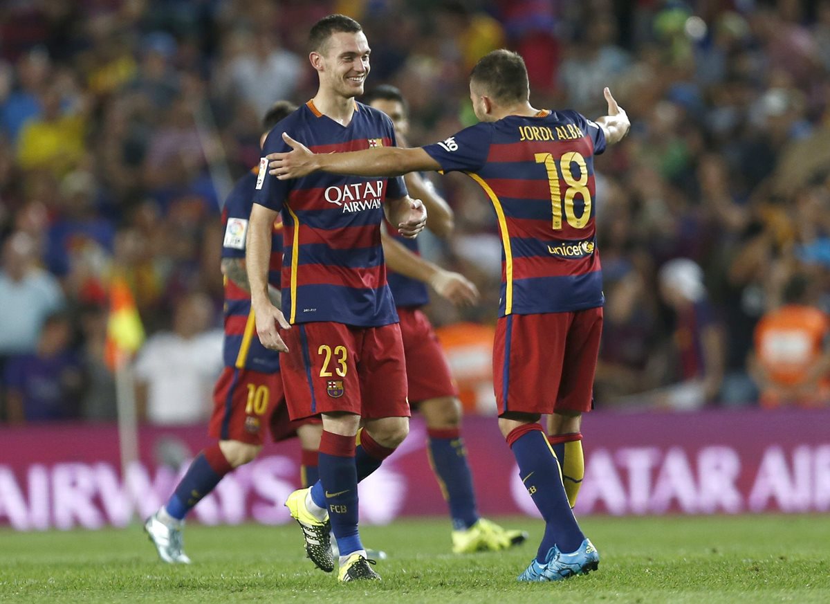 El Barcelona sigue con buen paso en la Liga española. (Foto Prensa Libre: EFE)