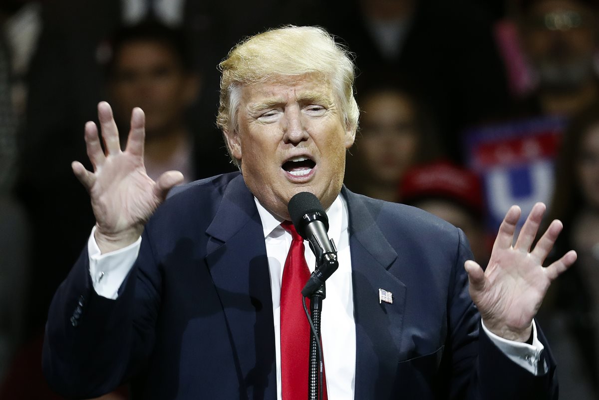 Donald Trump, presidente electo de Estados Unidos. (Foto Prensa Libre: AP)