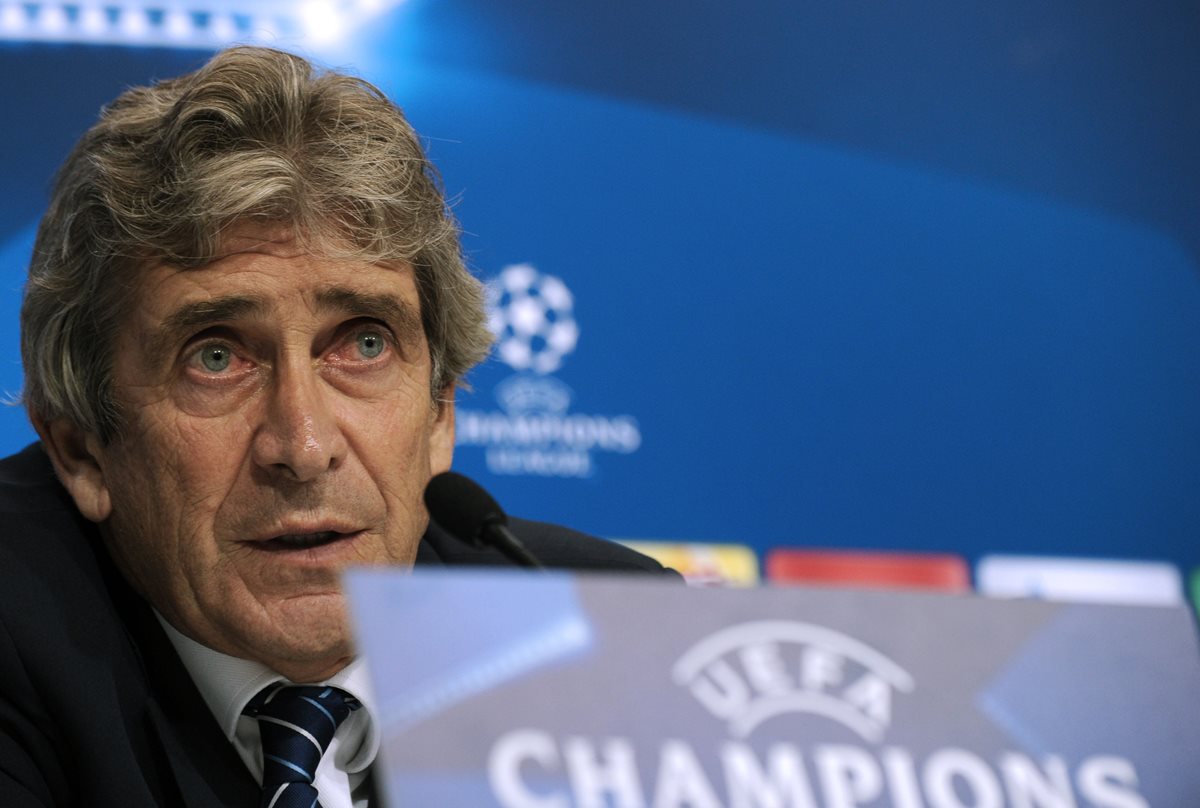 Pellegrini confía en que el Manchester City saque un buen resultado ante el Sevilla. (Foto Prensa Libre: AP)