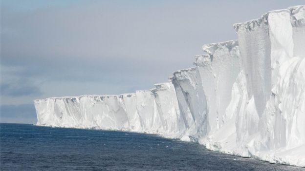 Los icebergs se forman al desprenderse de las plataformas de hielo. GETTY IMAGES