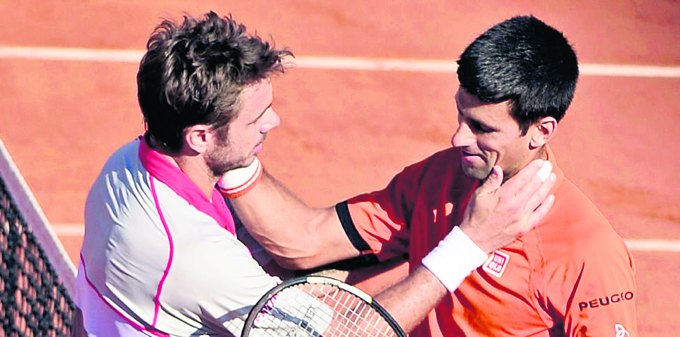 El serbio Novak Djokovic cedió puesto en la clasificación mundial y aparece en el quinto lugar al ser superado por el suizo Stan Wawrinka. (Foto Prensa Libre: Hemeroteca PL)