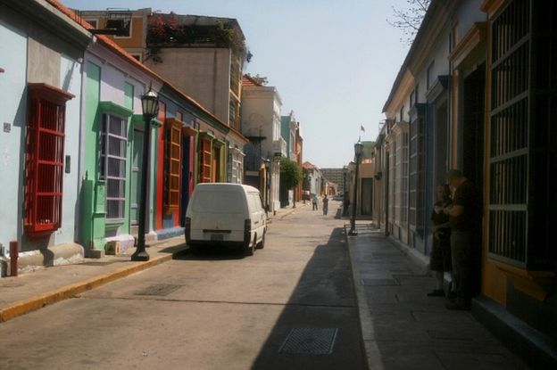 La calle Carabobo, en la que vivía Juan Carlos Sánchez Latorre, recuerda el patrimonio cultural del Maracaibo de antaño. (Foto: Humberto Matheus)