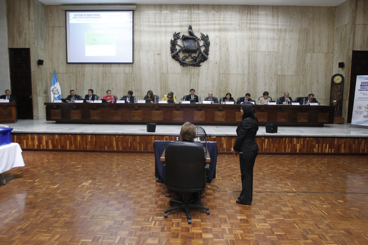 Magistrados de la CSJ electos para el periodo 2014-2019 (Foto Prensa Libre: Hemeroteca PL)