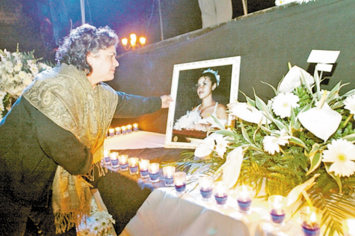 El caso de Véliz Franco fue el primero en llegar a la CIDH por temas de femicidio. Su mamá, Rosa Elvira Franco Sandoval —en la imagen— aún está a la espera de que el Estado de Guatemala acate la sentencia de la Corte.
