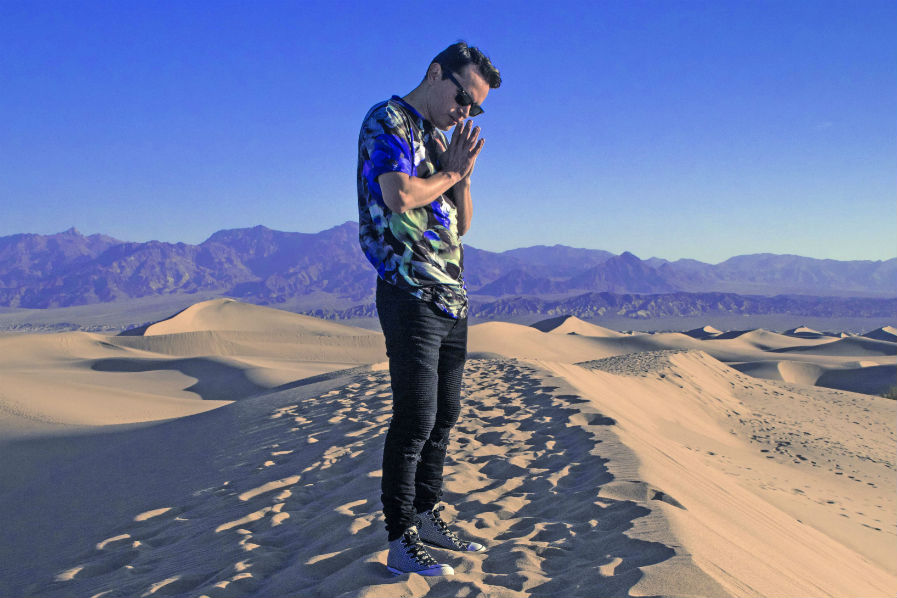 Juancko promociona el tema "A Marte", el primer sencillo de su nuevo álbum. (Foto Prensa Libre: Oscar Steiin)