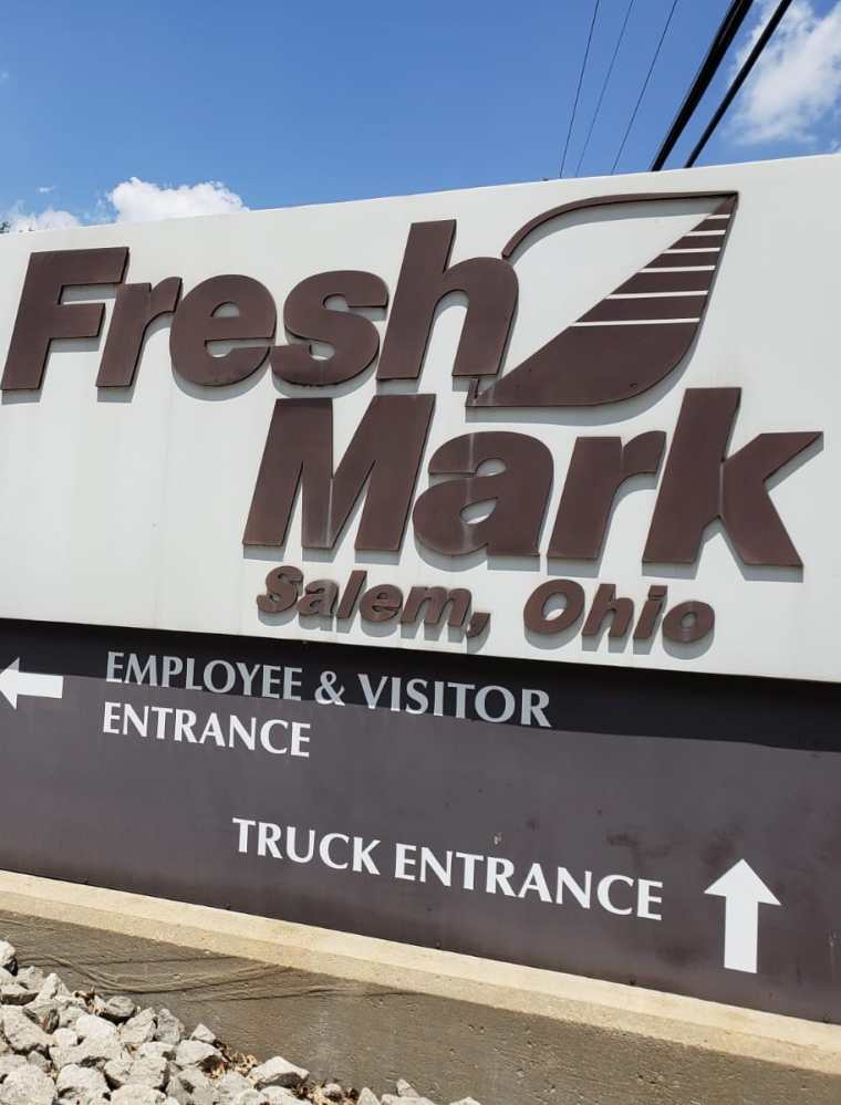 La empacadora de carne Fresh Mark se encuentra en Salem, Ohio. Allí trabajaban más de un centenar de migrantes guatemaltecos. (Foto Prensa Libre: Walter Batres)