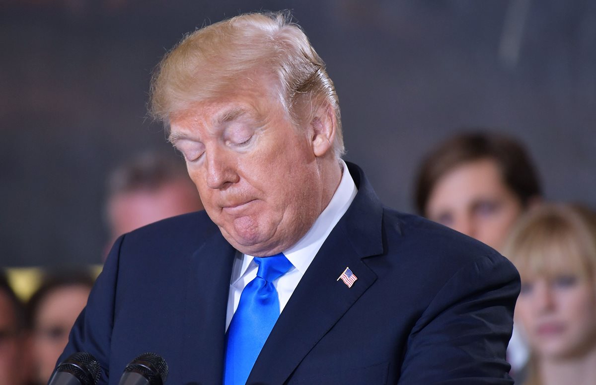 El gobierno de Trump encara una serie de polémicas y acusaciones. (Foto Prensa Libre: AFP)