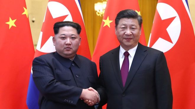 Kim Jong-un y Xi Jinping en Pekín, ¿amigos otra vez? REUTERS