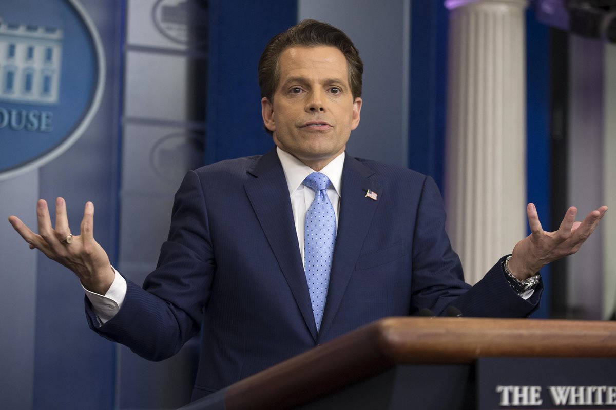 Anthony Scaramucci fue despedido pocos días después de su nombramiento como jefe de Comunicaciones. (Foto Prensa Libre: EFE)