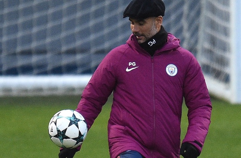 Guardiola prepara el partido de este martes contra el Feyenoord. (Foto Prensa Libre: AFP)