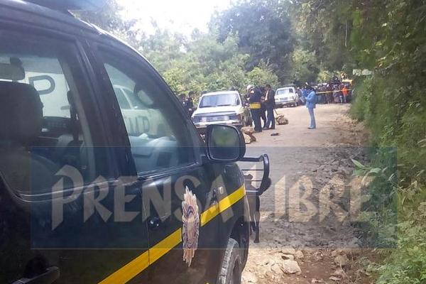 Marcos Horacio Chojoj Coroy murió baleado durante el robo de su bicicleta. (Foto Prensa Libre: Víctor Chamalé).