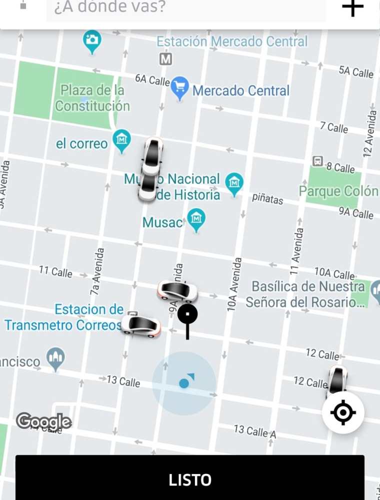 Uber fue fundado en el 2010 en EE.UU.(Prensa Libre: José Patzán)