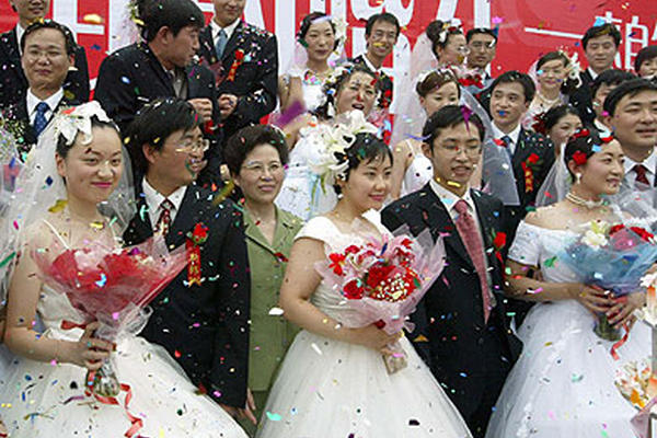 La industria nupcial china es, hoy, la más potente del mundo.