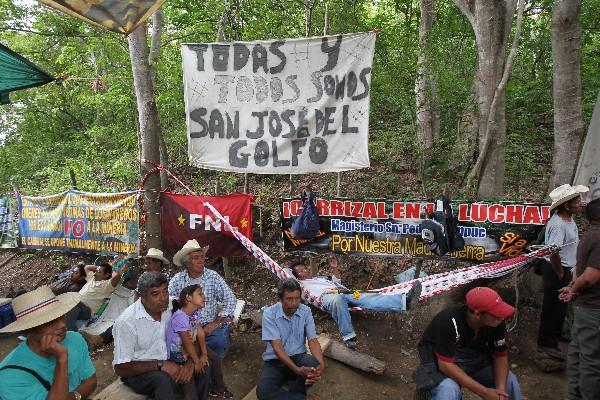 Desde marzo último, pobladores de San José del Golfo y San Pedro Ayampuc impiden los trabajos mineros.